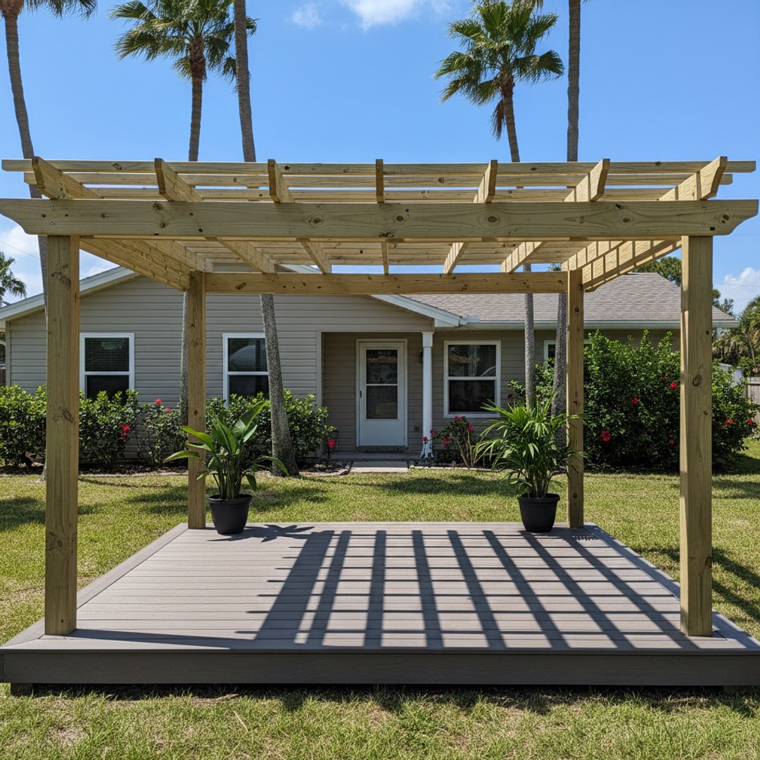 Screened-In Deck & Porch Additions completed by New Look Deck Co in Zephyrhills, FL