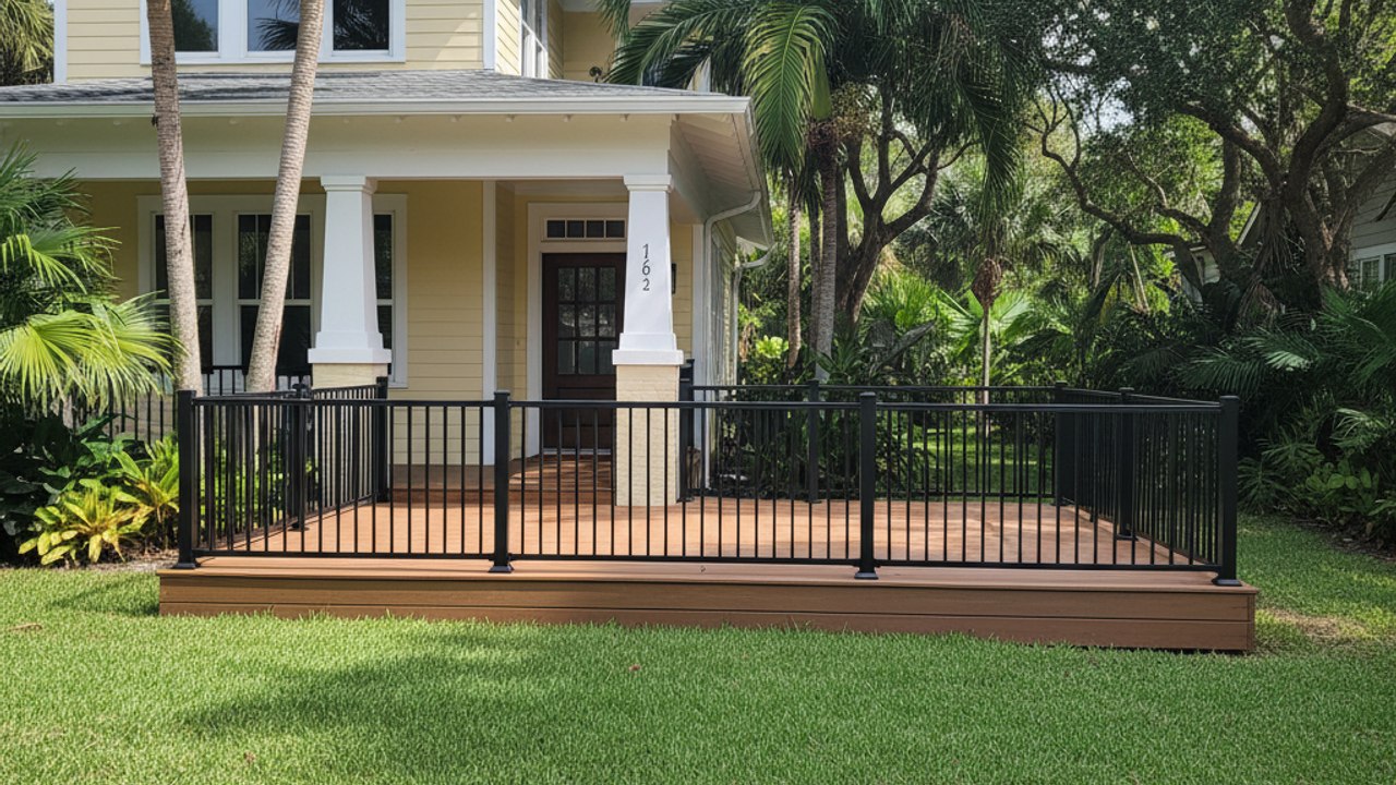 Deck Installation completed by New Look Deck Co in Mulberry, FL