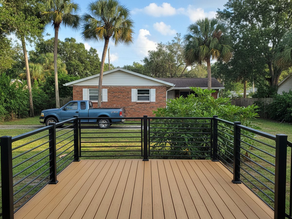 Deck Repair completed by New Look Deck Co in Lakeland, FL