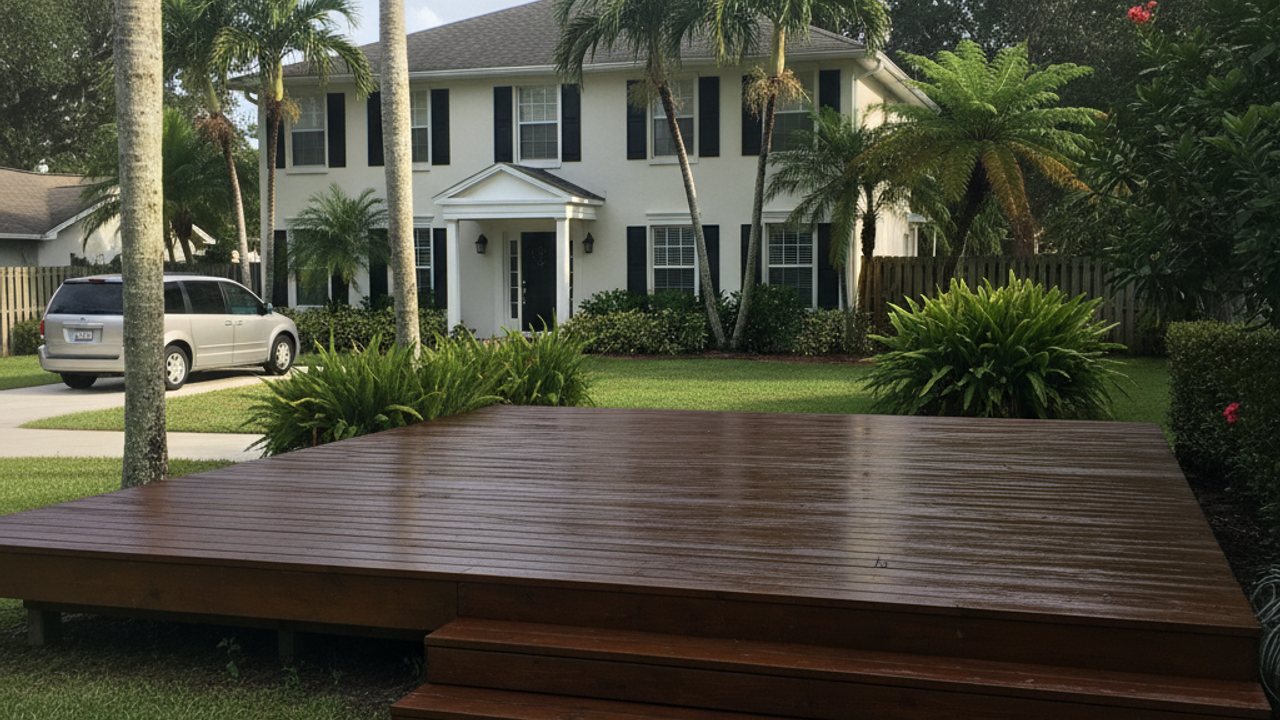 Screened-In Deck & Porch Additions completed by New Look Deck Co in Davenport, FL