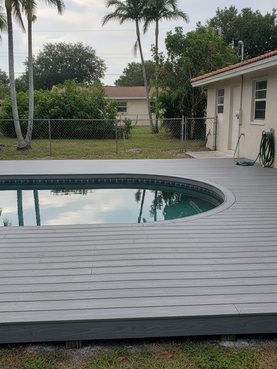 Deck Repair completed by New Look Deck Co in Mulberry, FL